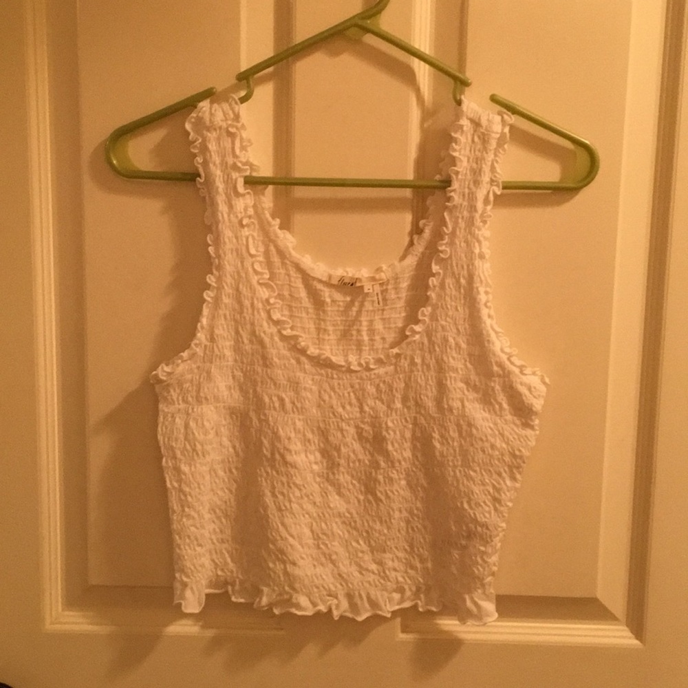 Anthropologie cropped tank